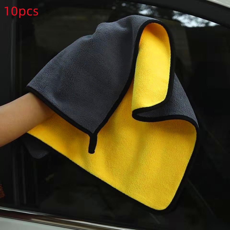 CarQust™ Two-color Couble-sided Car Dual-use Cleaning Car Wash Towel